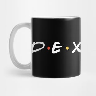 Dexter Friends Parody Logo Mug